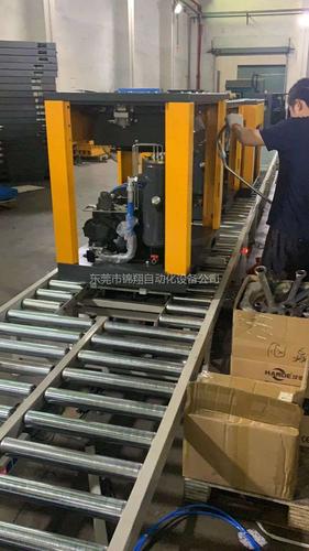 空压机滚筒线 无动力工装板包装输送机电器组装线